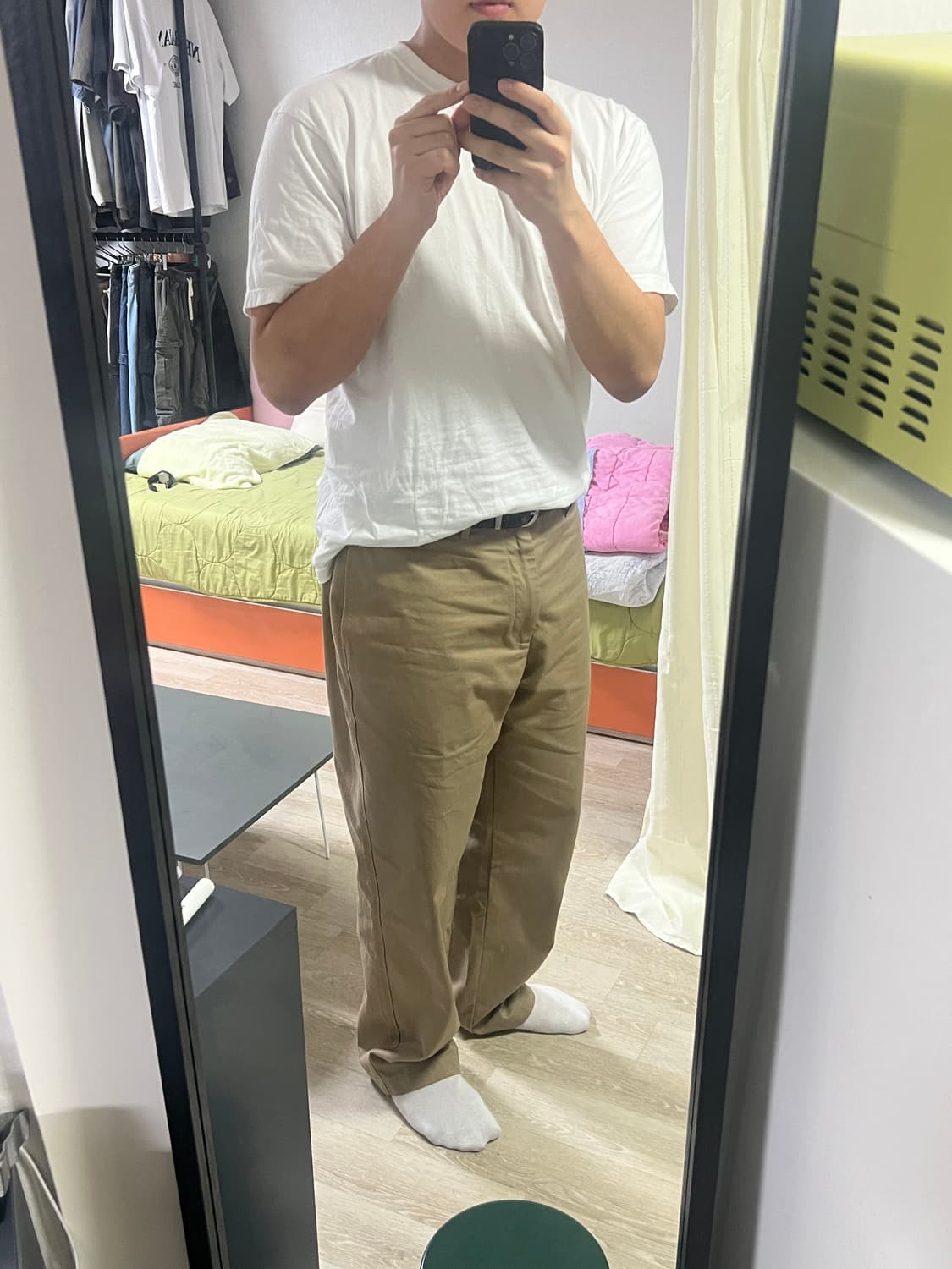 디스이즈네버댓 치노팬츠 카키 상품이미지5