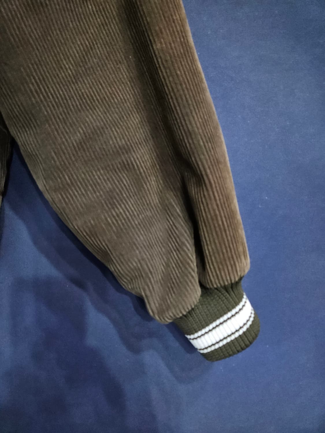 세인트페인 브라운 남성 세미오버핏 100 코듀로이 자켓  상품이미지5