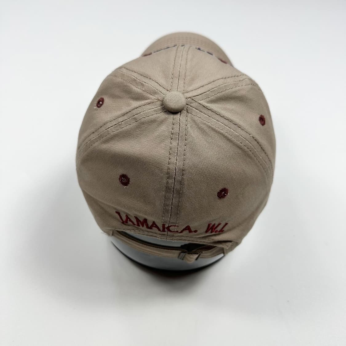 VTG 빈티지 로즈 홀 베이지 볼캡 모자 상품이미지3