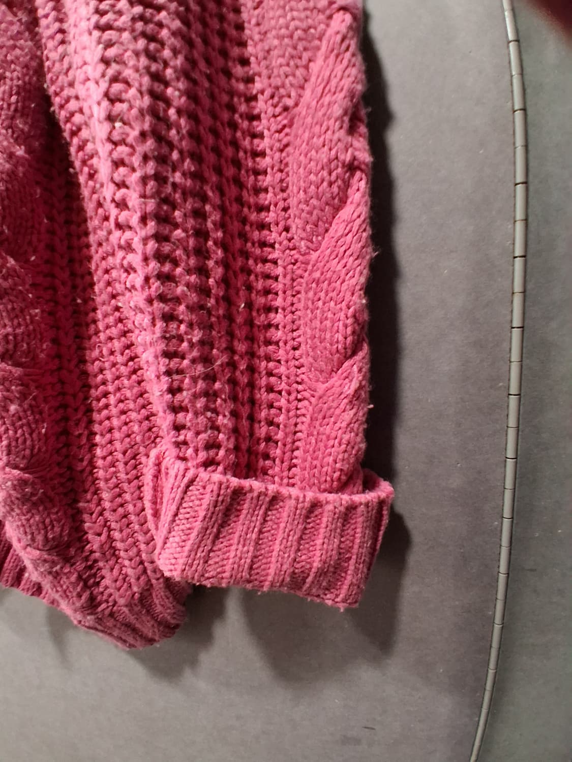 여 핑크가디건 상품이미지4