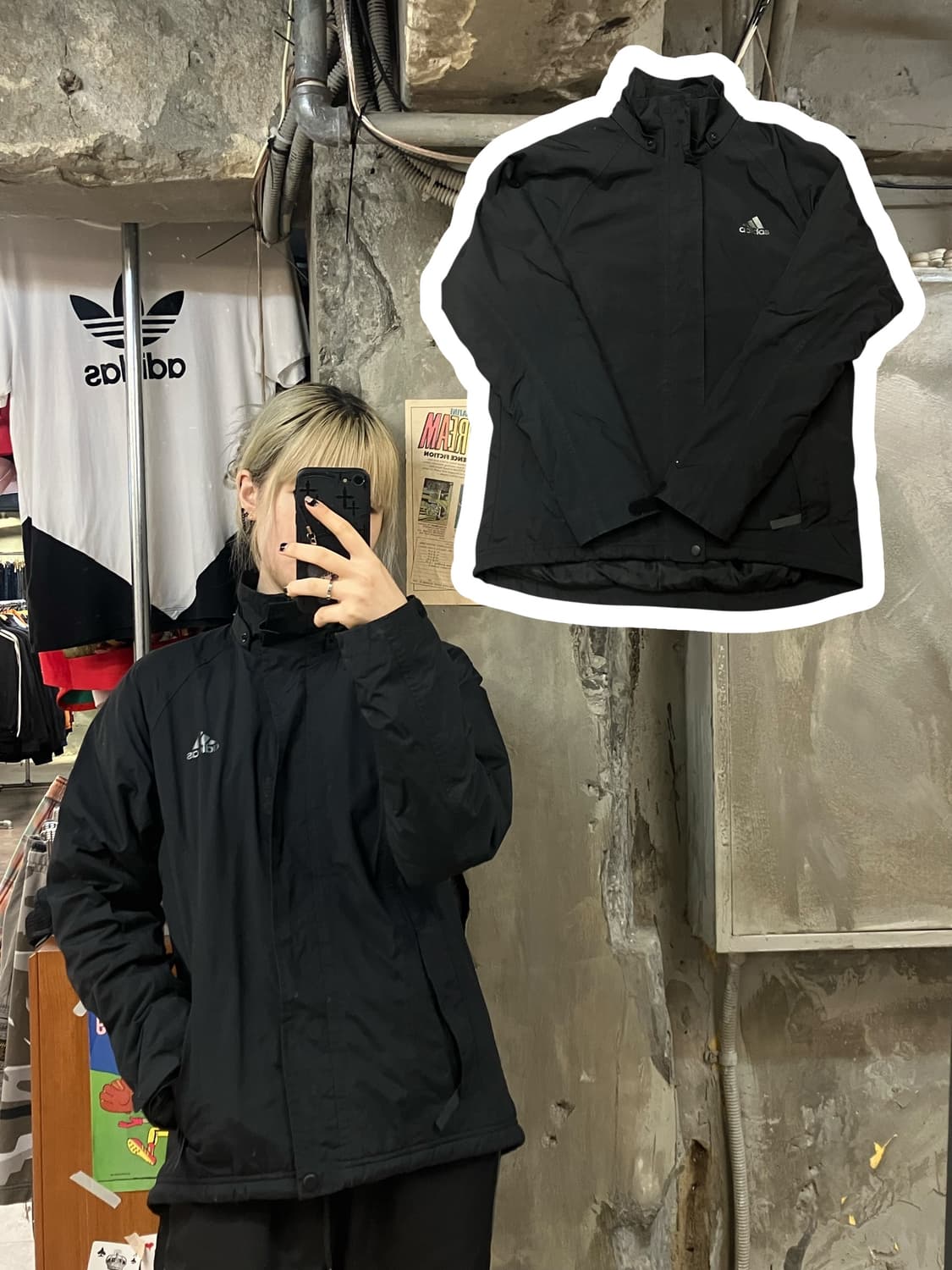 아디다스 점퍼 블랙 100  #csz1128 상품이미지1
