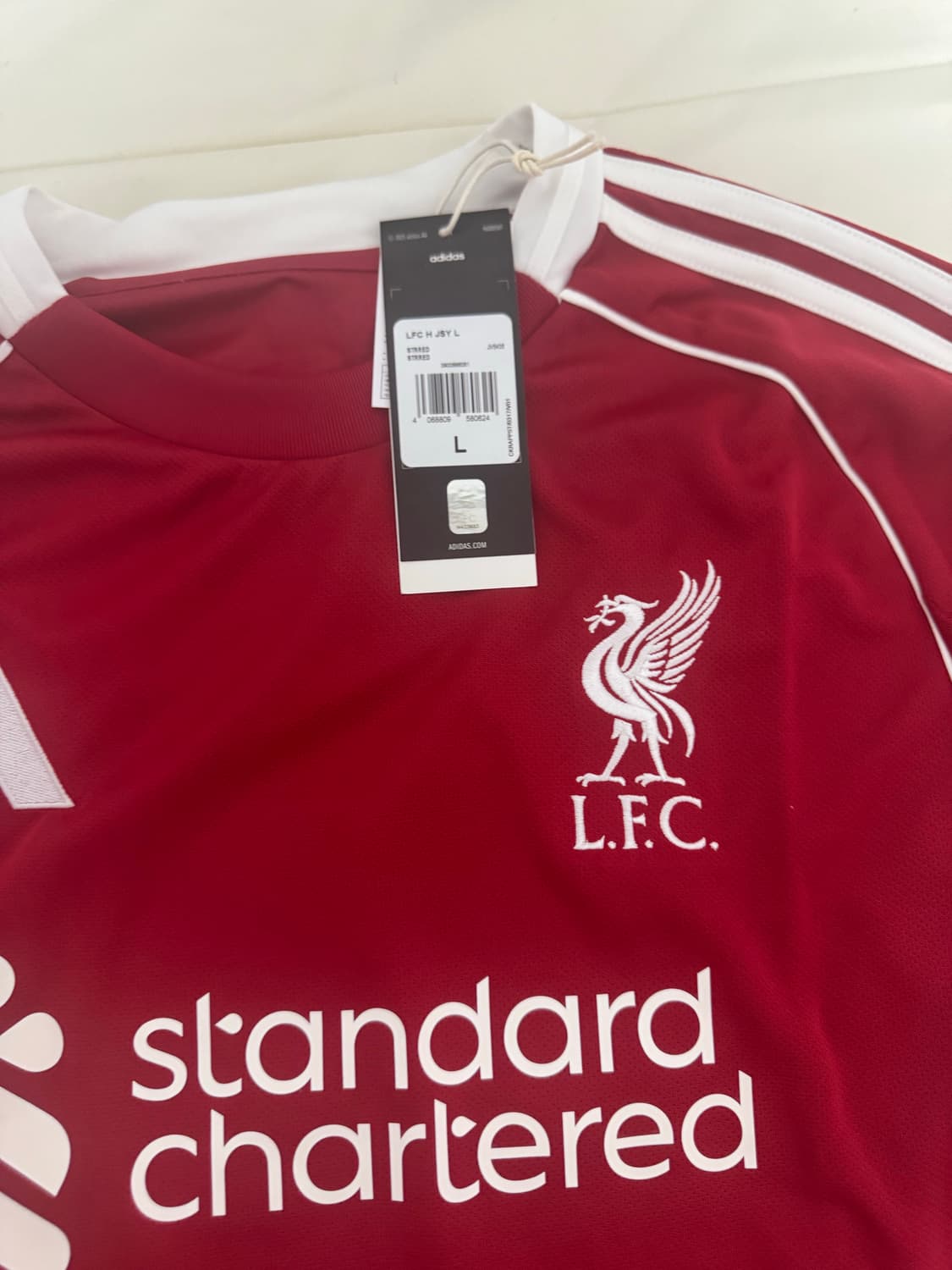 L 긴팔 리버풀 2025-2026시즌 홈 유니폼 비르츠 상품이미지2