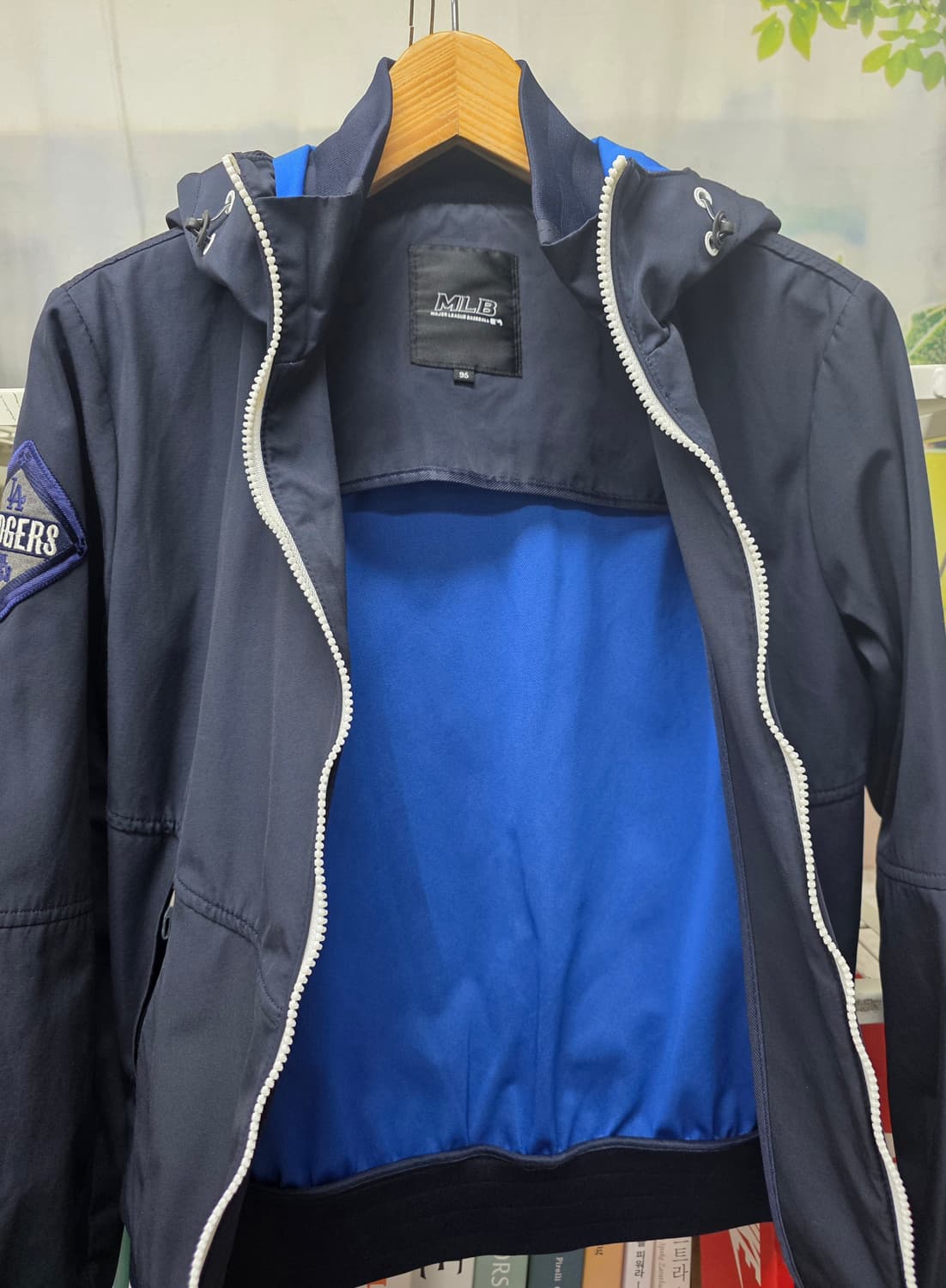 MLB LA다저스 바람막이 자켓 90 봄~가을 간절기용 MM94 상품이미지6