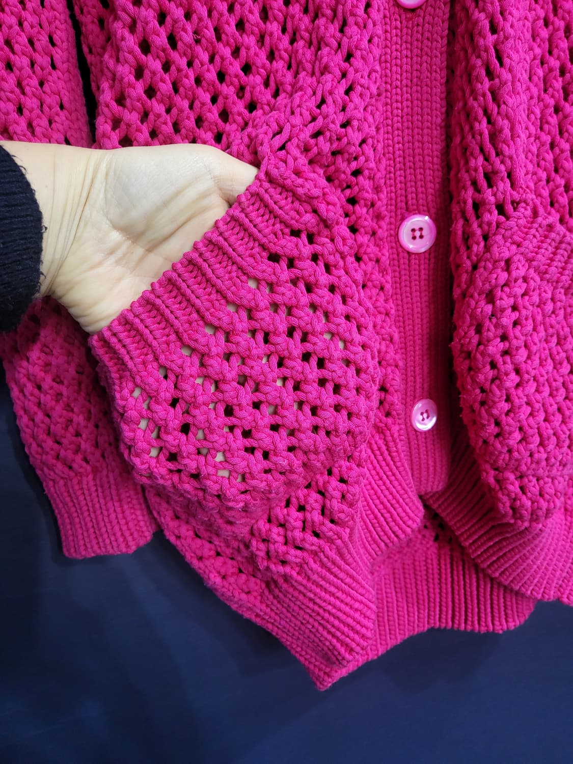 바네사브루노 시스루 가디건 상품이미지4