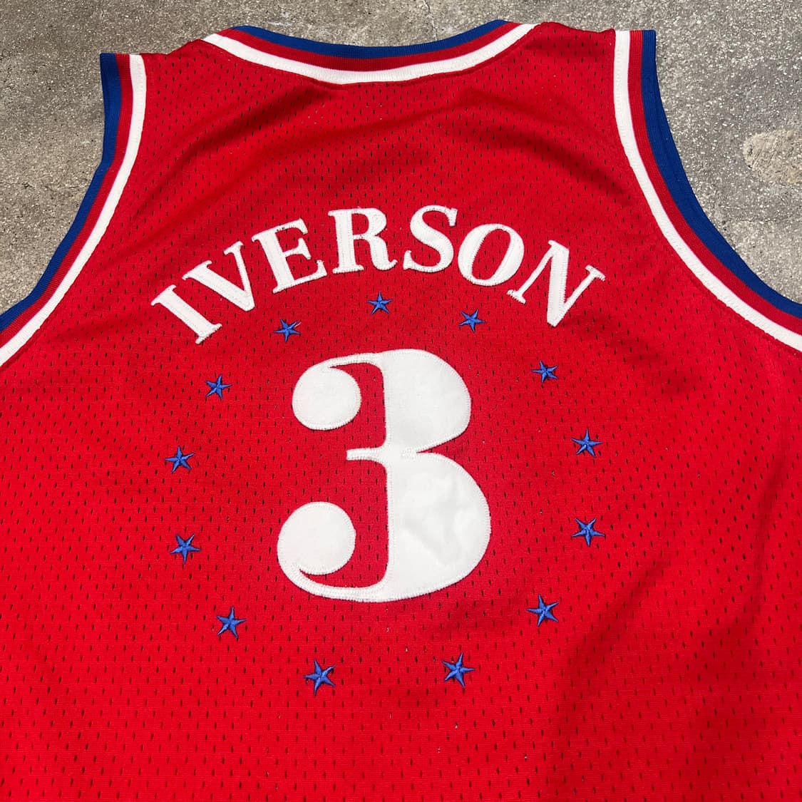 빈티지 Nike NBA 필라델피아 76ers 앨런 아이버슨 져지 상품이미지6