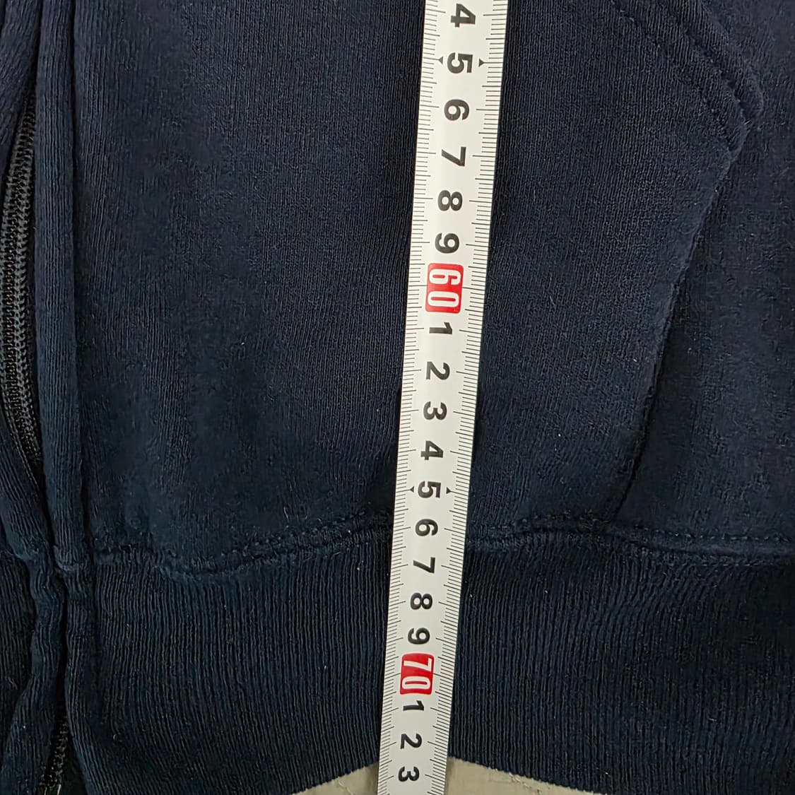 [L] 90s 러셀 애슬레틱 후드집업 네이비 라이트 페이드 ver.18 상품이미지7