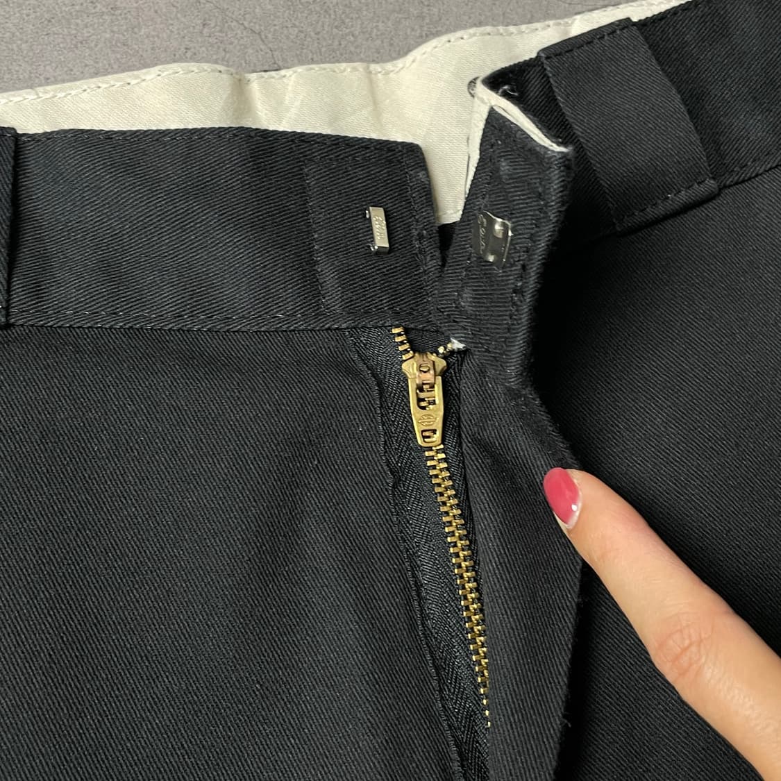 DICKIES 디키즈874 빈티지 블랙 워크 팬츠 A01075 상품이미지3
