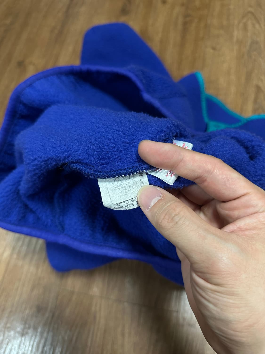 빈티지 파타고니아 신칠라 블루 에메랄드 상품이미지6