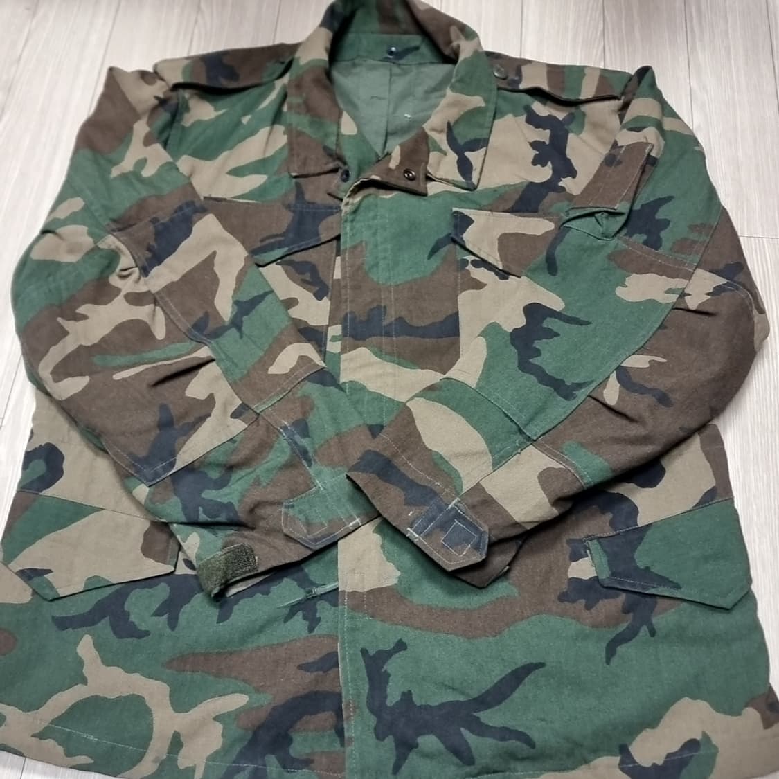 미군 밀리터리 m51 방염 카모플라쥬 자켓(105-110) 상품이미지1