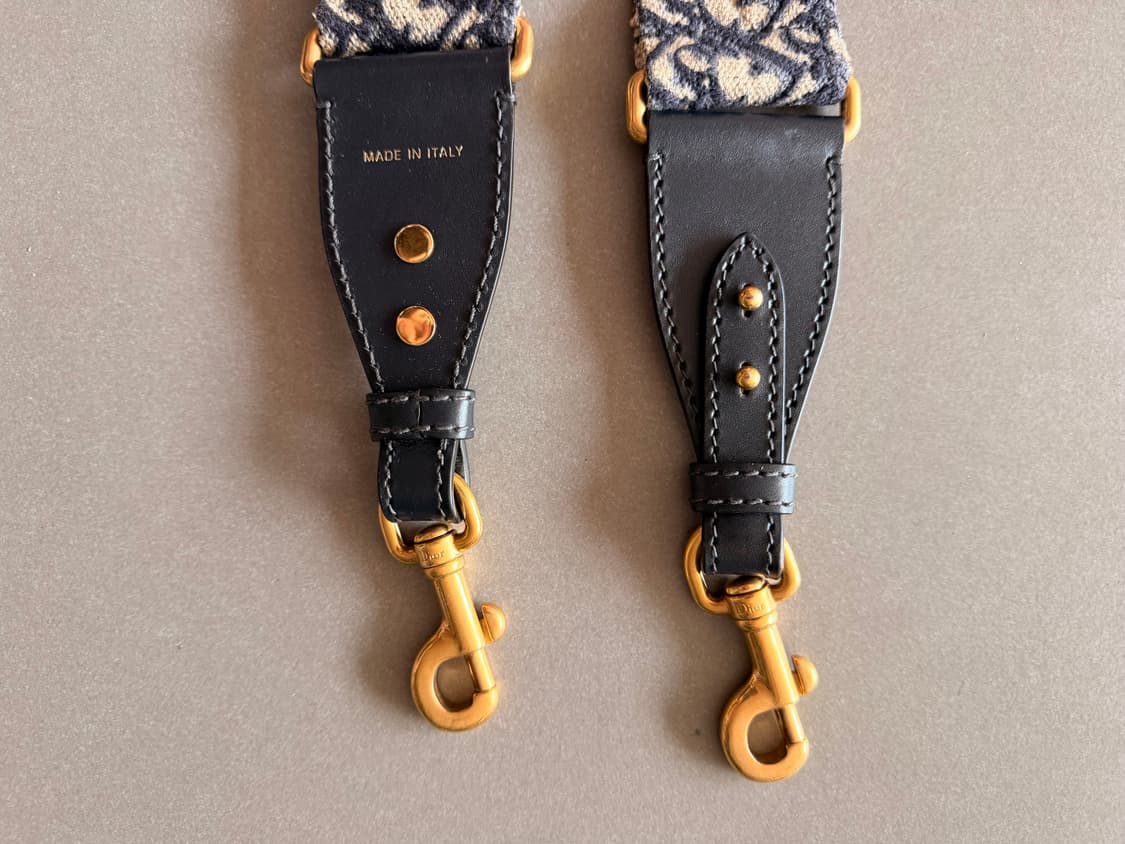 디올 새들백 염소가죽 미디움 미듐 상품이미지8