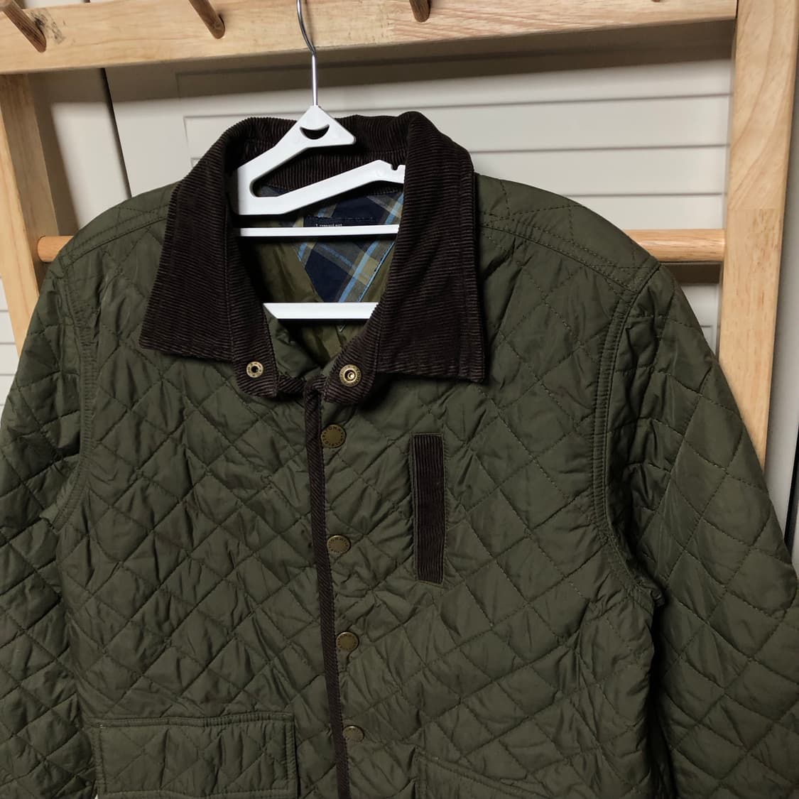 타미힐피거 퀄팅자켓 상태굿 여성추천 딥카키 자켓 상품이미지2