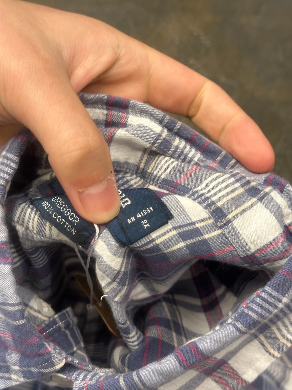 POLO 폴로 랄프로렌 체크 반팔셔츠 S 상품이미지5