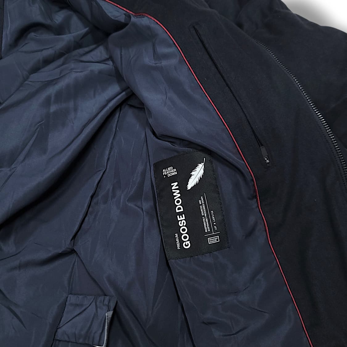 [L/105] 브룩스브라더스 블랙 후드 구스다운 자켓 패딩 상품이미지8