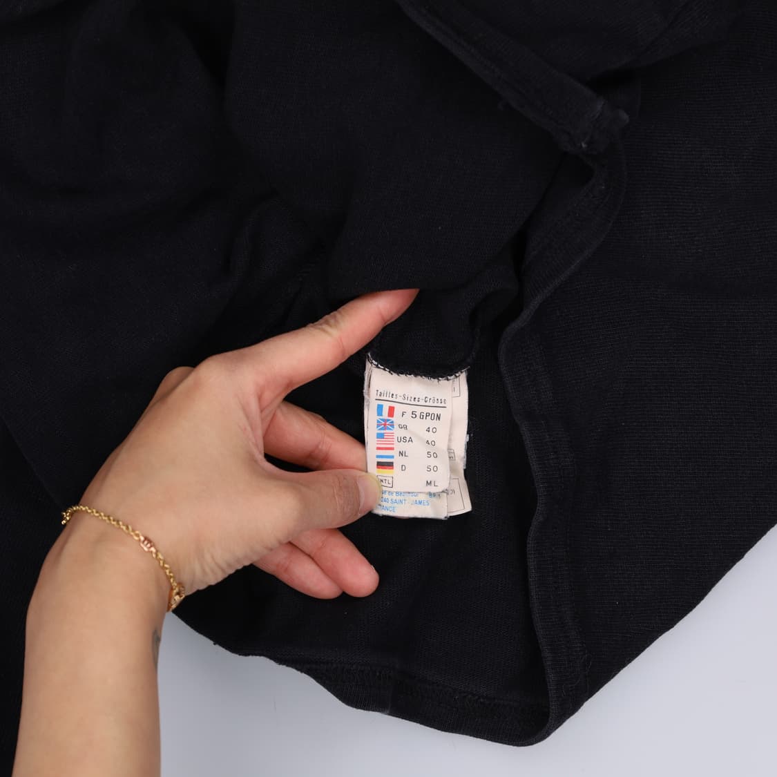 40 세인트제임스 보트넥 긴팔티 0429H 상품이미지5