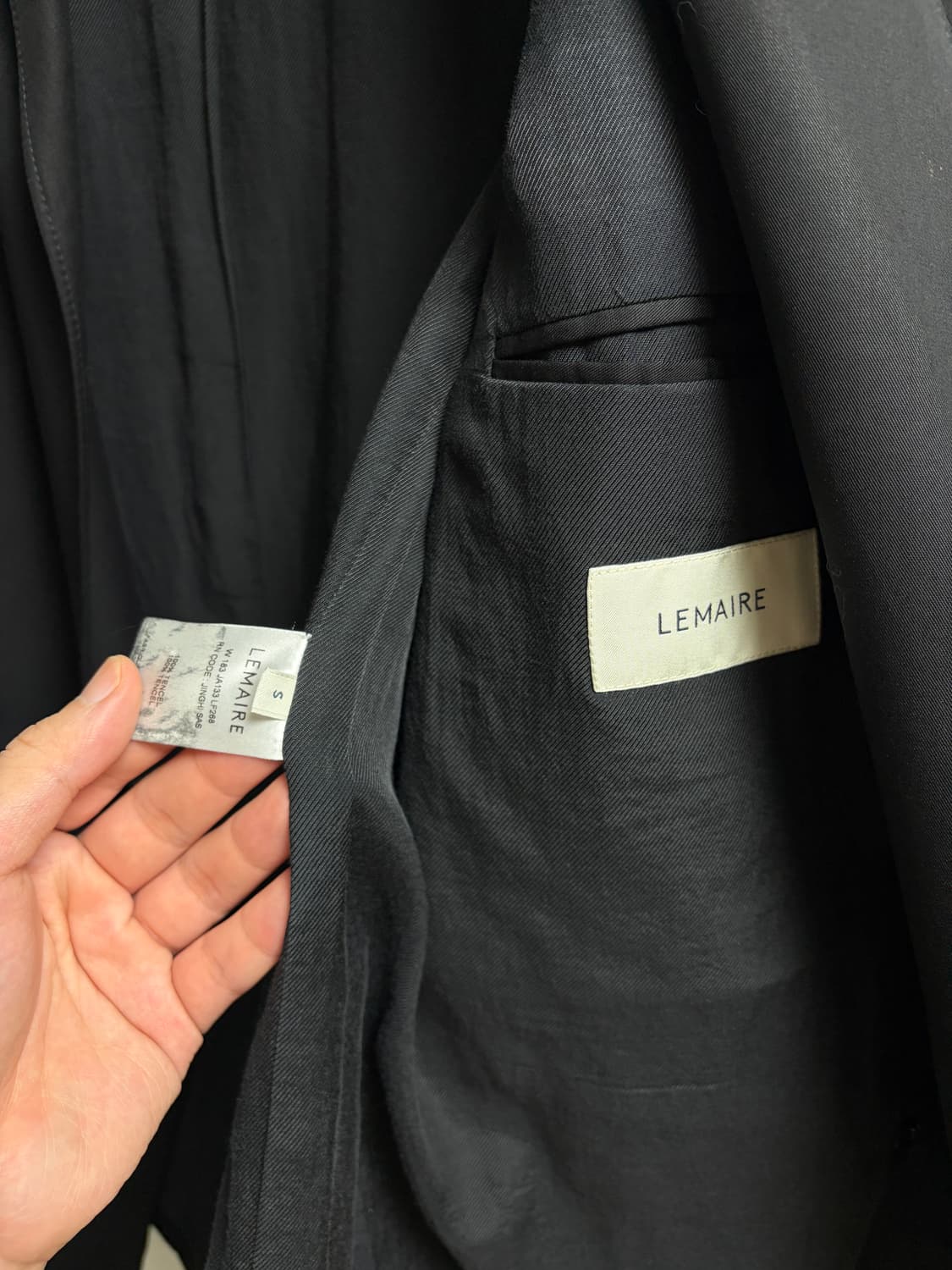 르메르 더블 브레스티드 울 자켓 상품이미지3