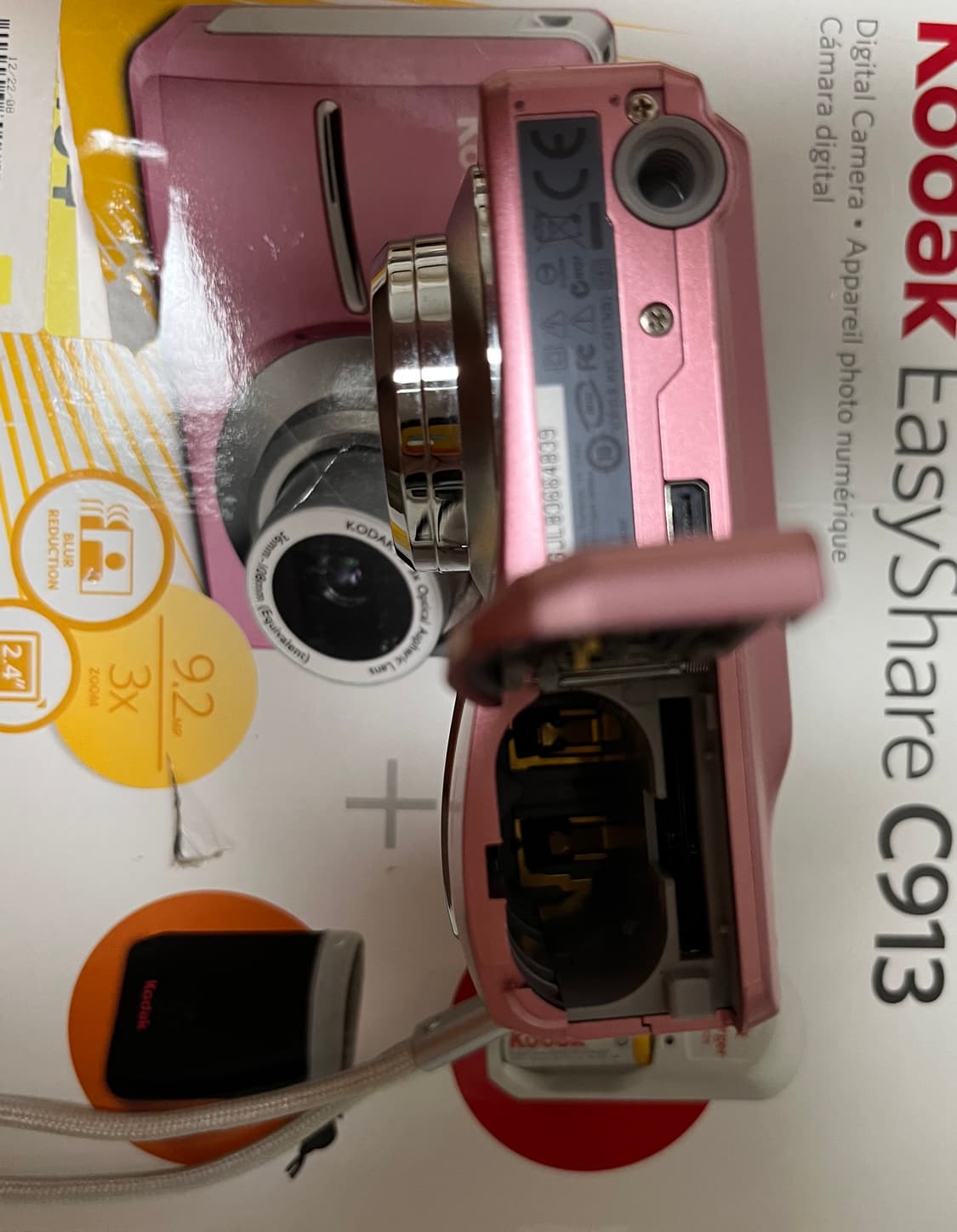 코닥 EasyShare C913 핑크 디카 상품이미지3