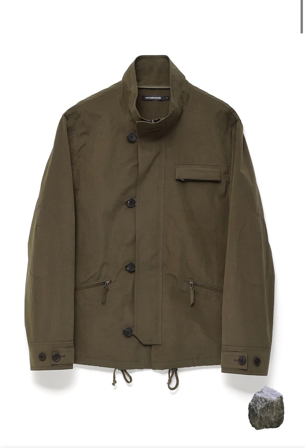 해칭룸 레귤러 파카 다크 카키 상품이미지1