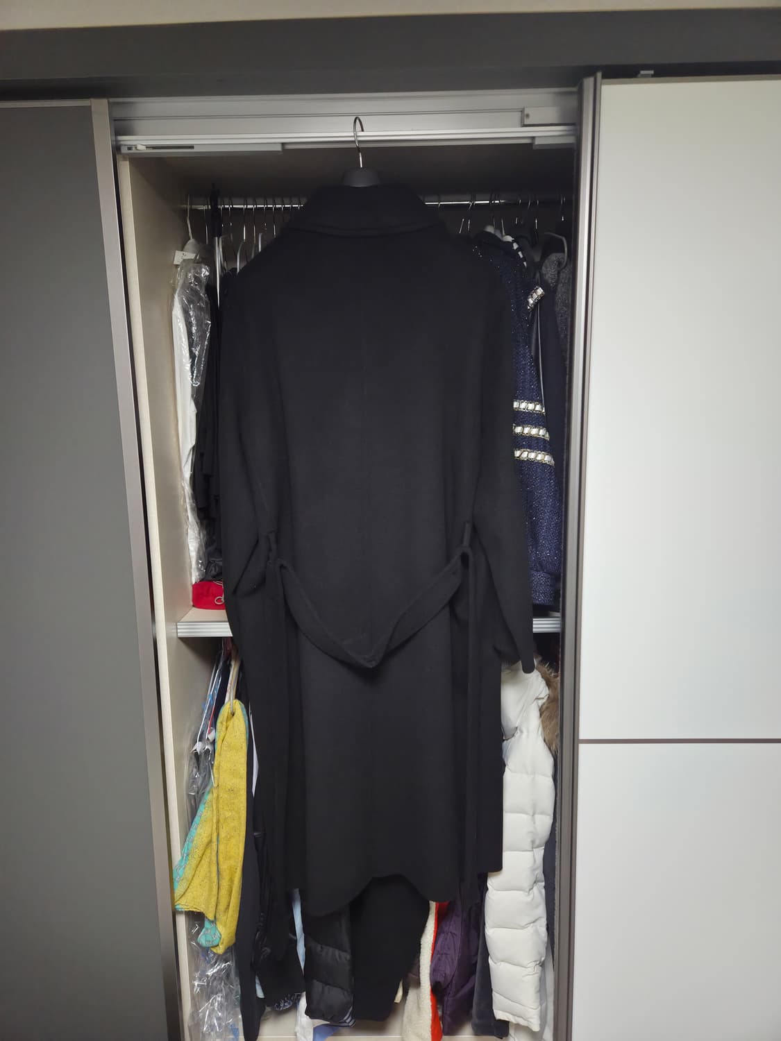 마마가리 핸드메이드 수티앵 코트/블랙/50 상품이미지2