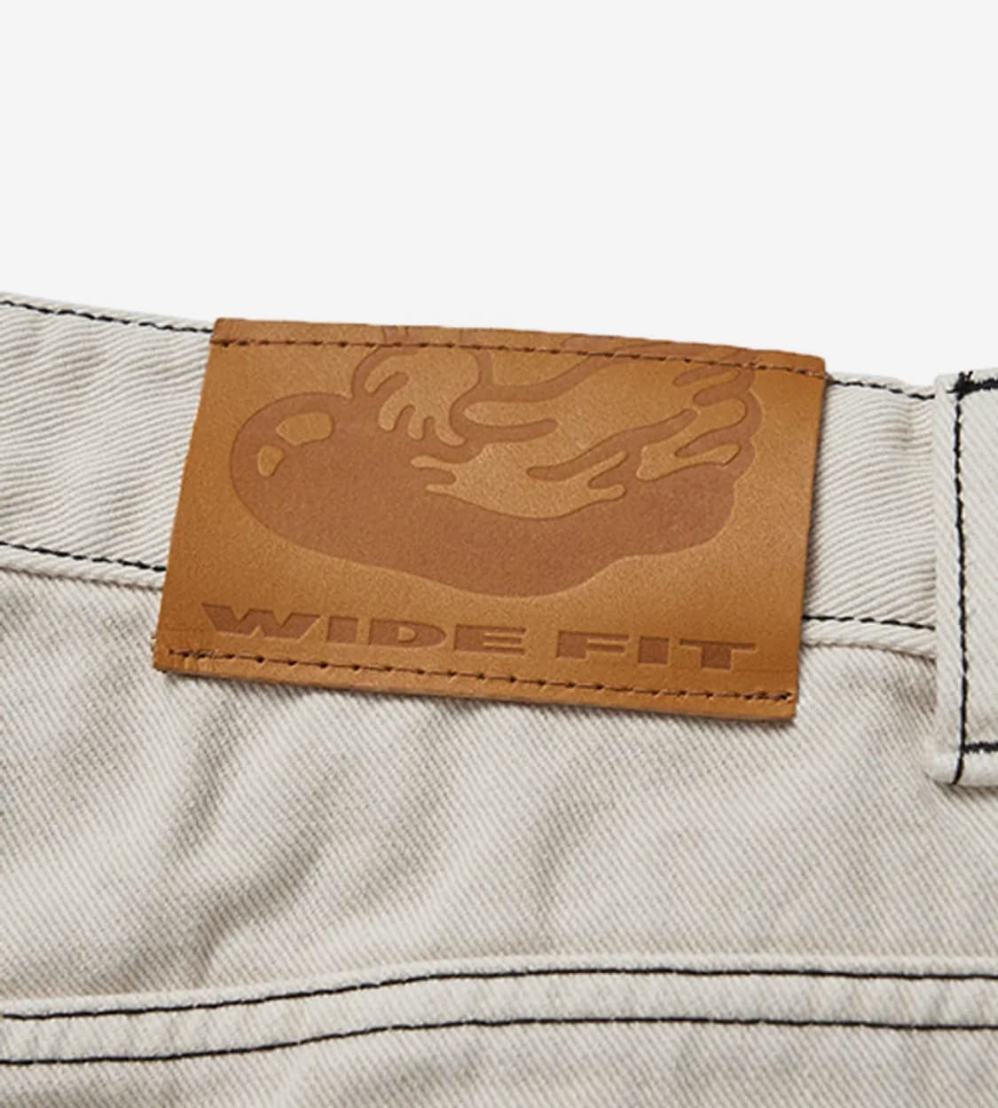 XL 위캔더스 draggy work pants 드래기 워크 팬츠 아이보리 상품이미지4