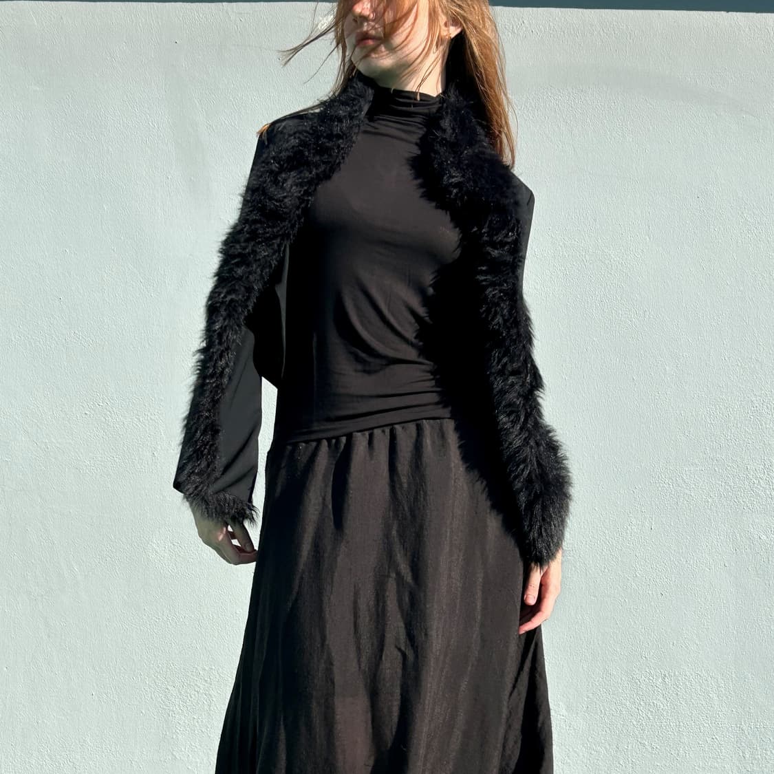 Comme des Garçons Fur Scarf Jacket 상품이미지2