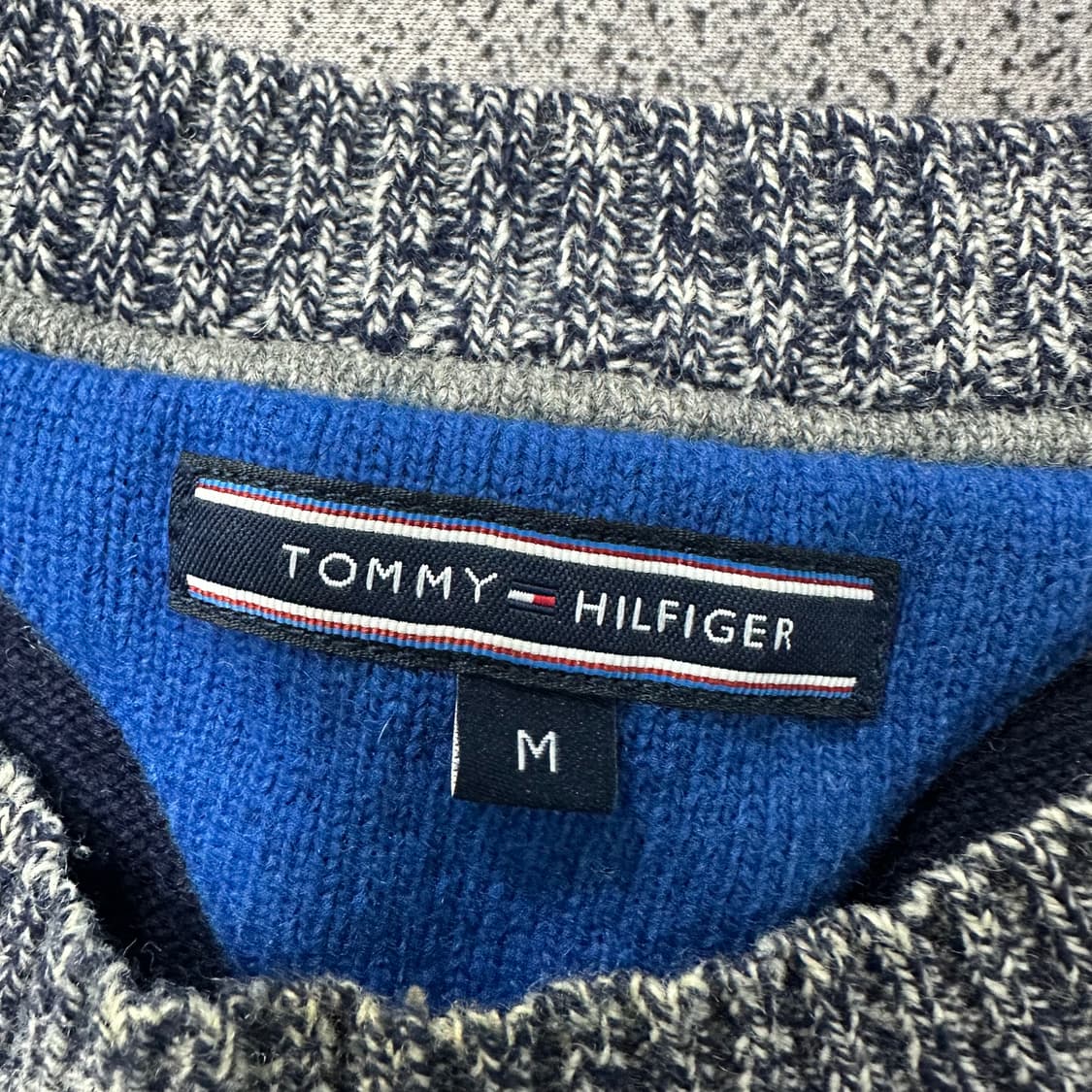 ✨ (바배) 타미 힐피거 아가일 니트 맨투맨  상품이미지3
