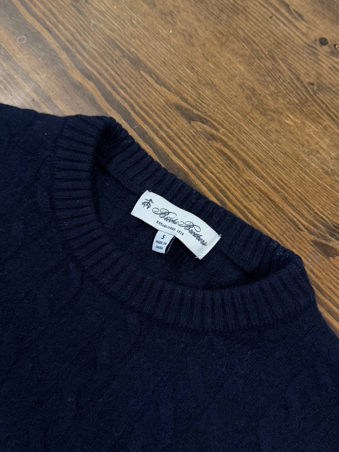 브룩스 브라더스 램스울 니트 55~66 상품이미지7