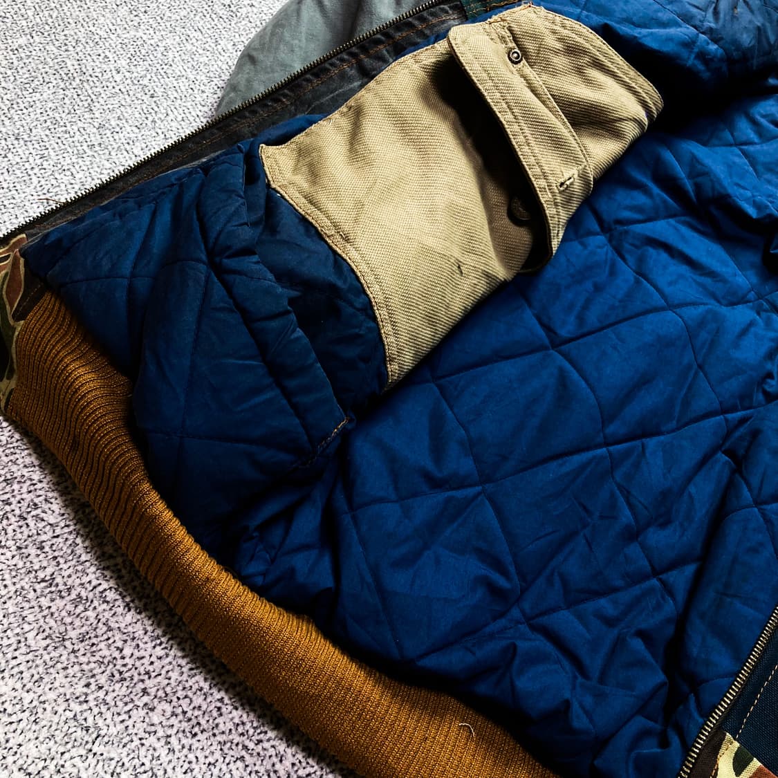 칼하트 Carhartt 리메이크 패치워크 멀티컬러 후드 상품이미지4