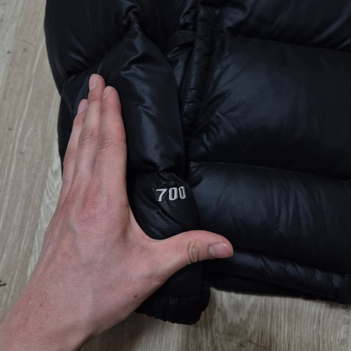 노스페이스 700 눕시 구스다운 패딩 점퍼 S(80) 상품이미지4