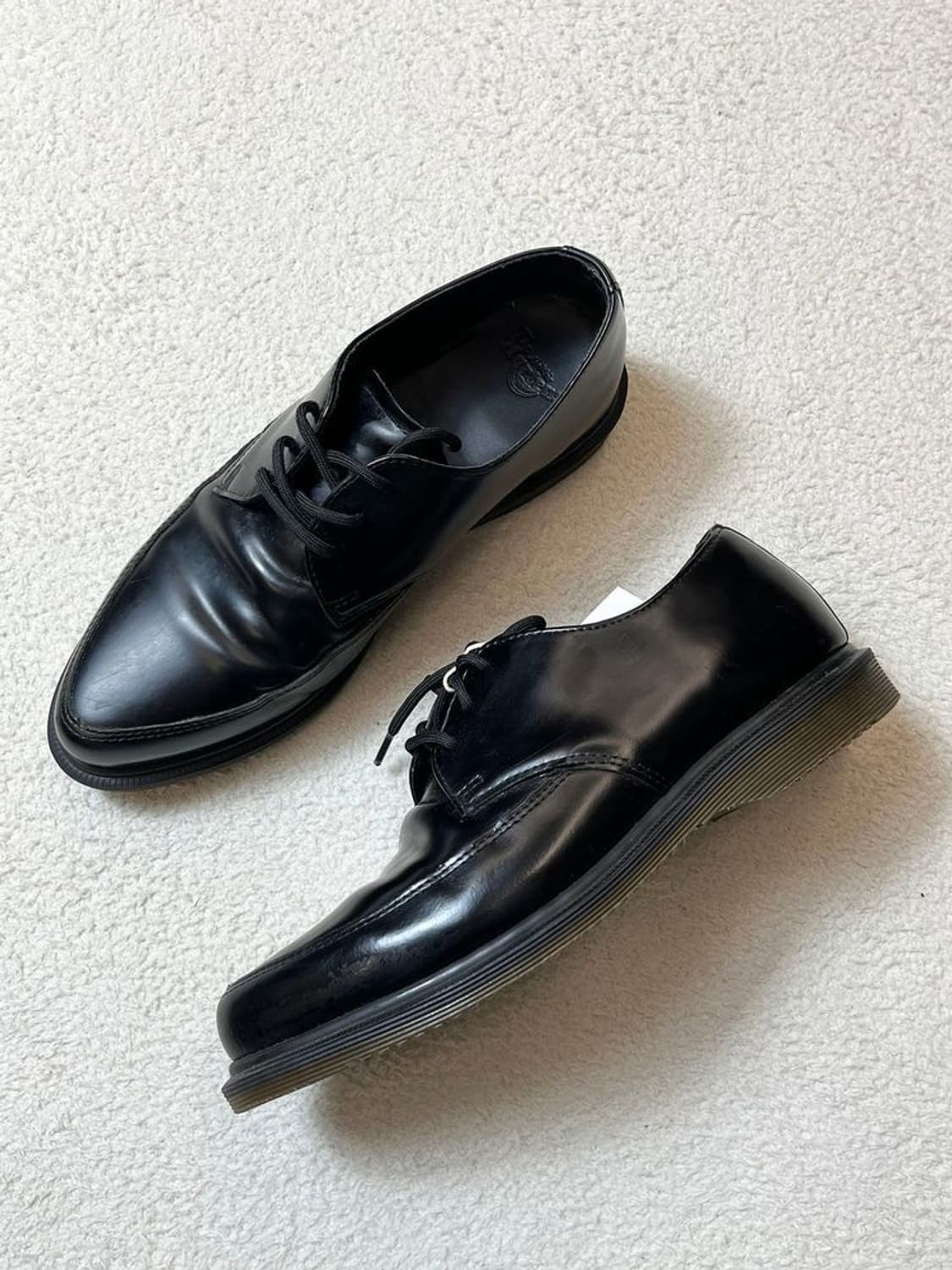 닥터마틴 가죽 블랙 클리퍼 워커 슈즈 A1718 상품이미지1