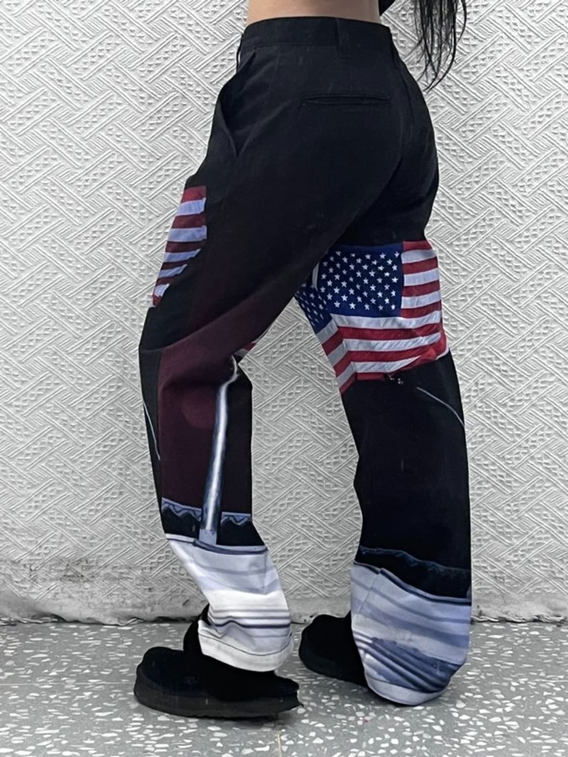 디스이즈네버댓 올드스쿨 키치 성조기 워크팬츠 M C08543 상품이미지2