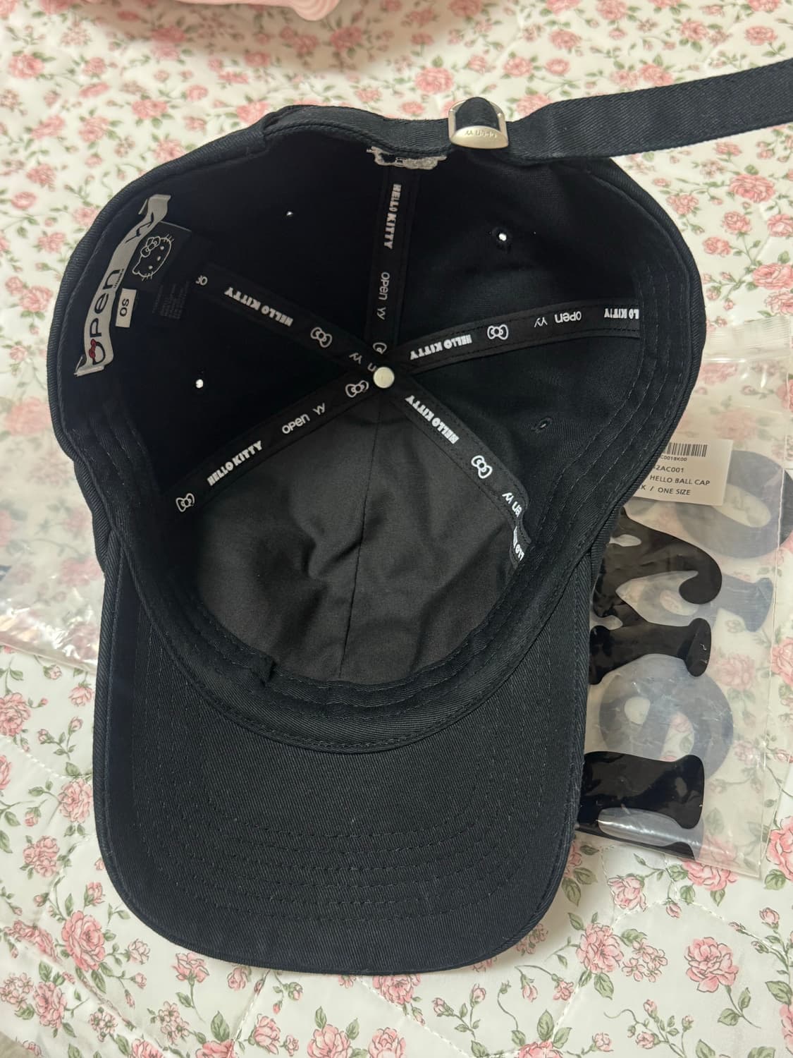 KITTY X YY HELLO BALL CAP 상품이미지3