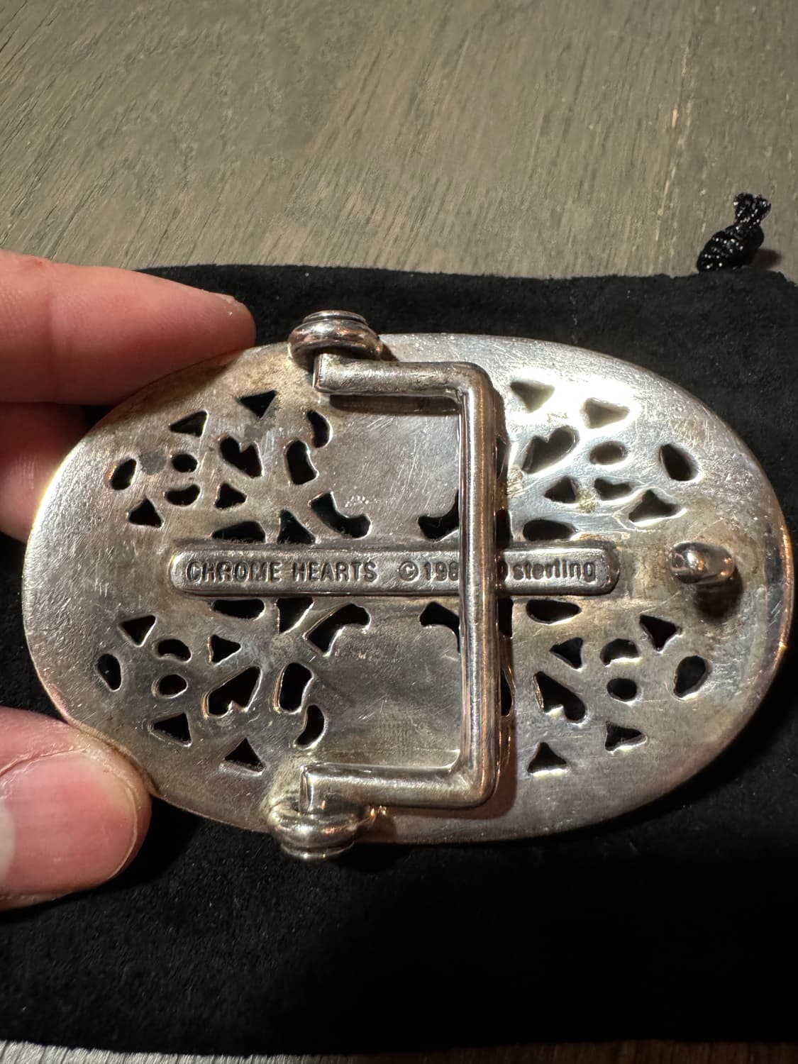 크롬하츠 오발 버클 1.5인치 (교) 상품이미지2