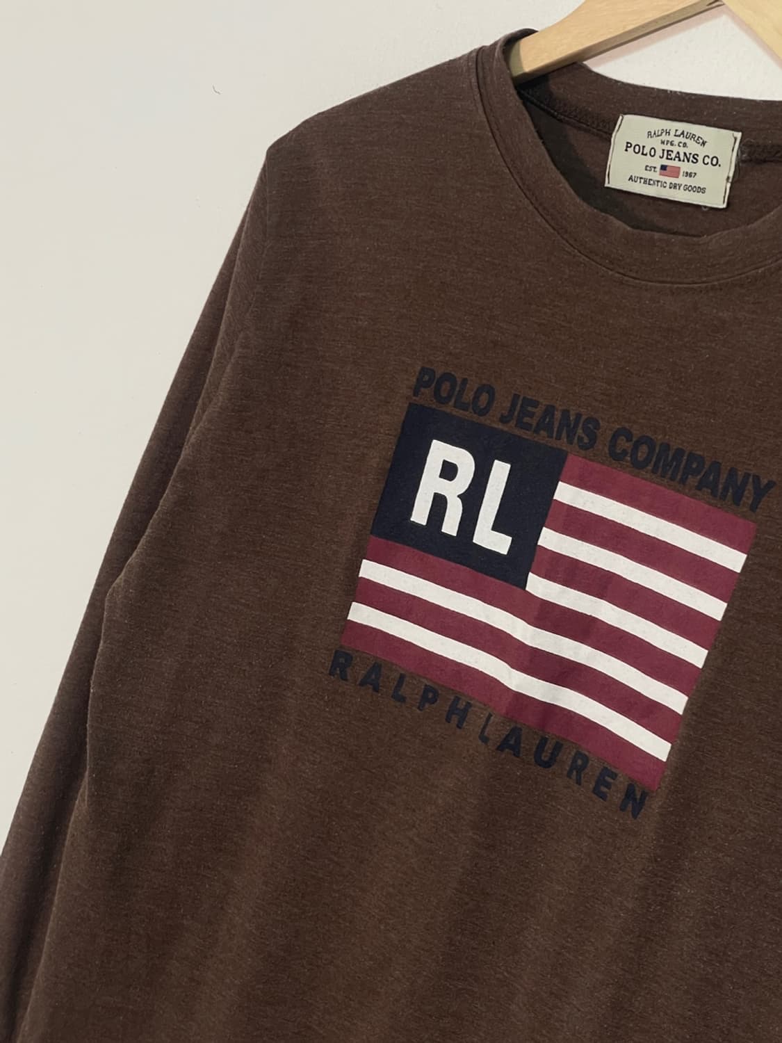 폴로 성조기 롱슬리브 상품이미지4