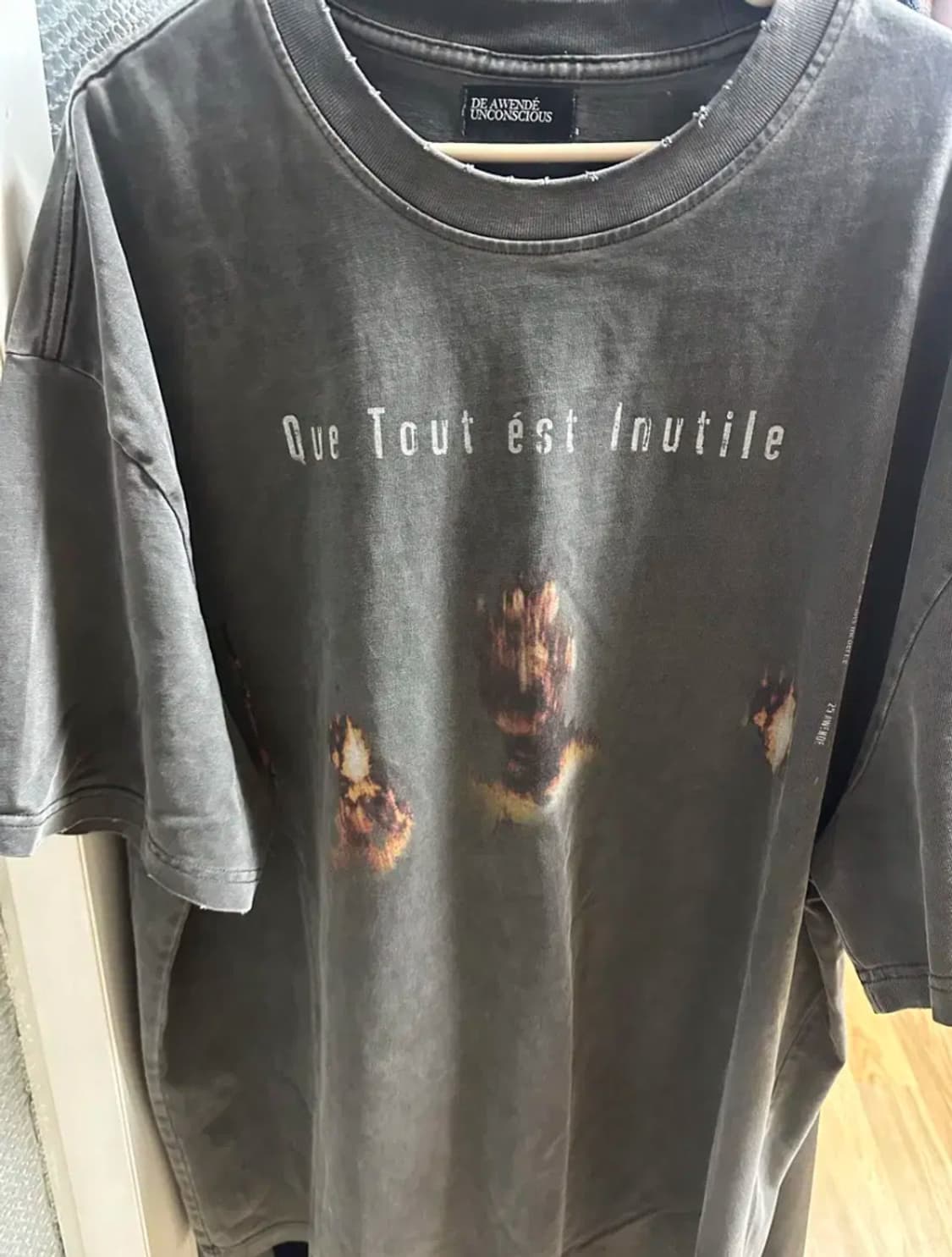 어웬드 볼륨 티셔츠 2사이즈 상품이미지1