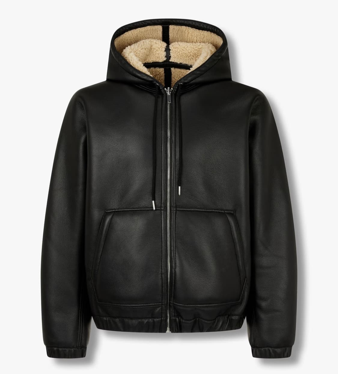 스튜디오 톰보이 리버서블 레더 후디 점퍼 상품이미지1