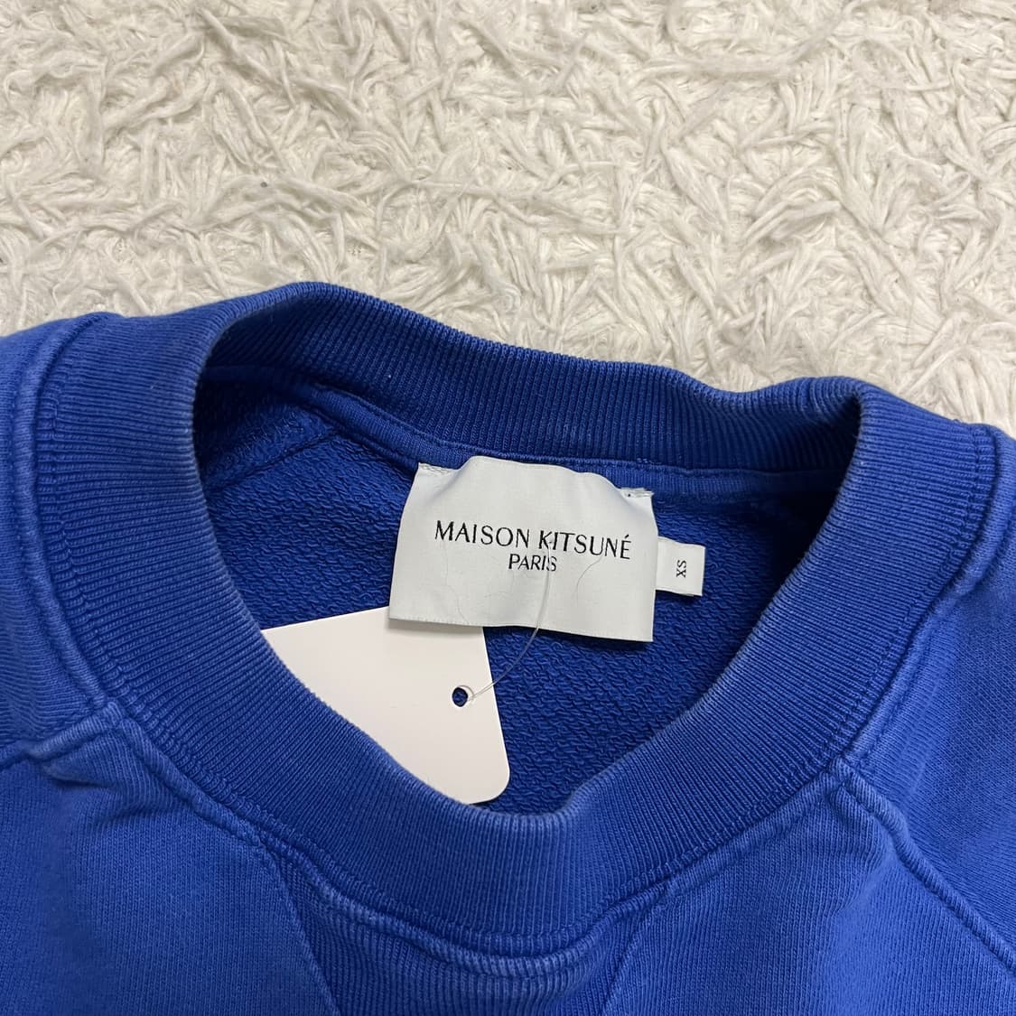 Maison Kitsuné blue sweatshirt 상품이미지6