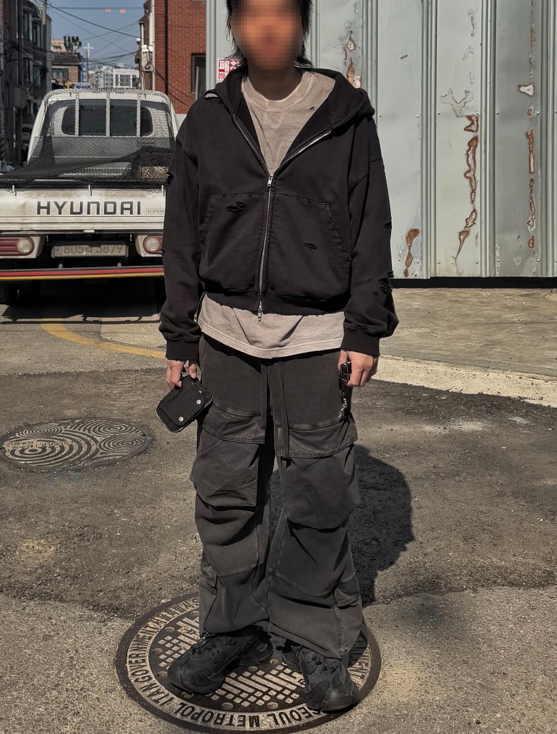 엔타이어 스튜디오 유틸리티 스웻 카고 팬츠 (L) 상품이미지1