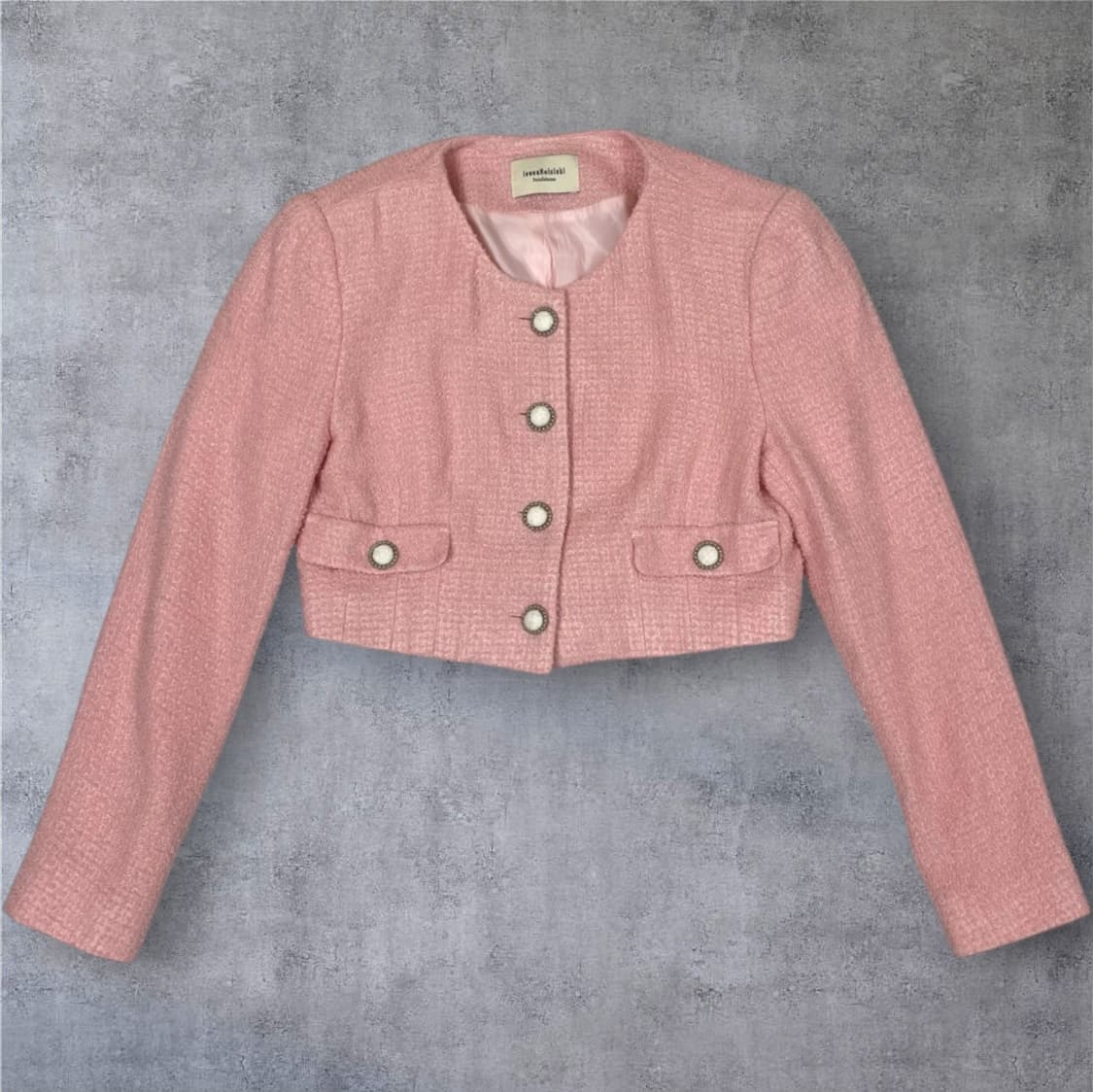 이바나 헬싱키 Ivanahelsinki 핑크 마리안느 트위드 셋업 상품이미지2