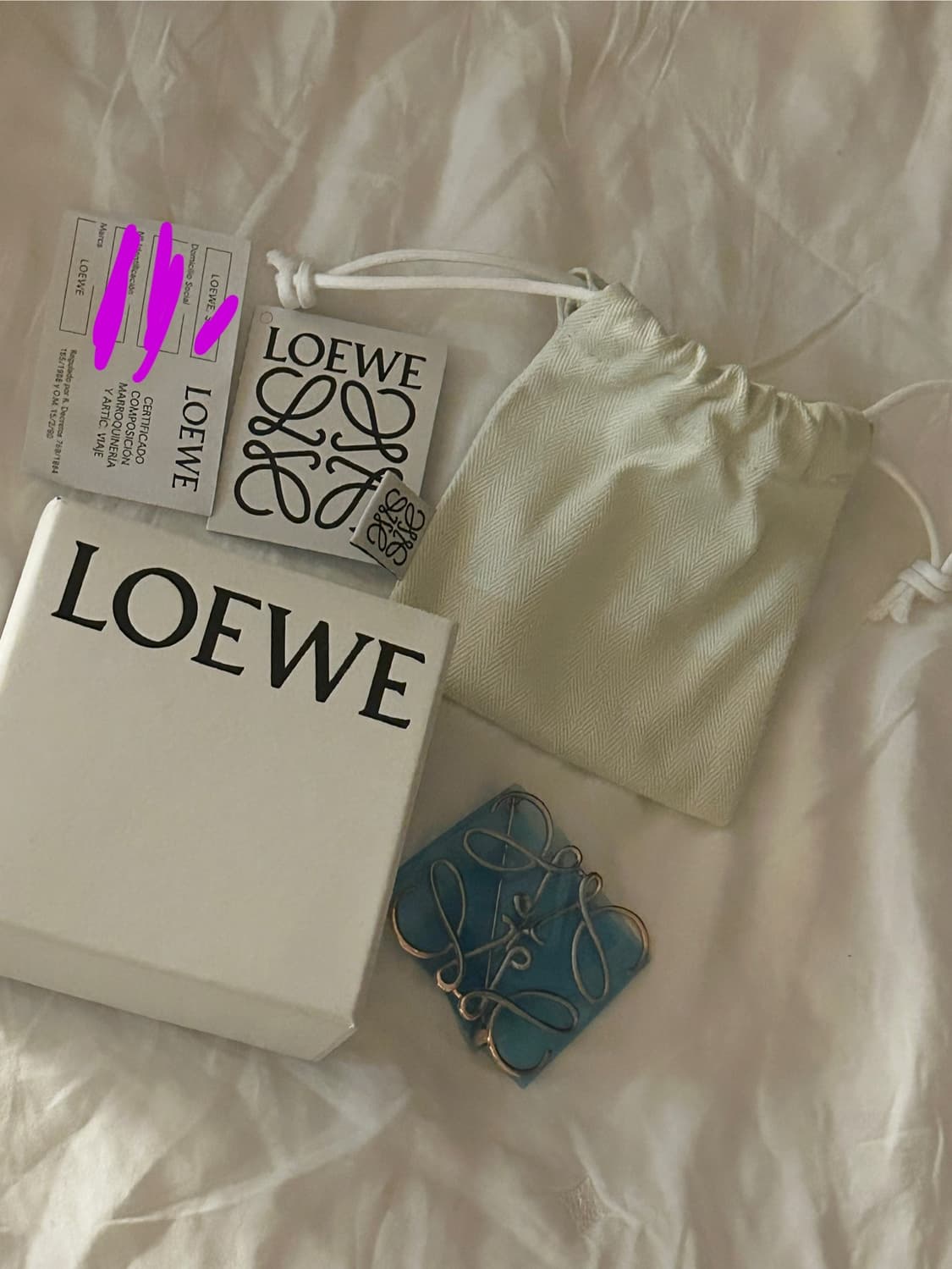 [새상품,판매가90만원대] 로에베 LOEWE 브로치 상품이미지4