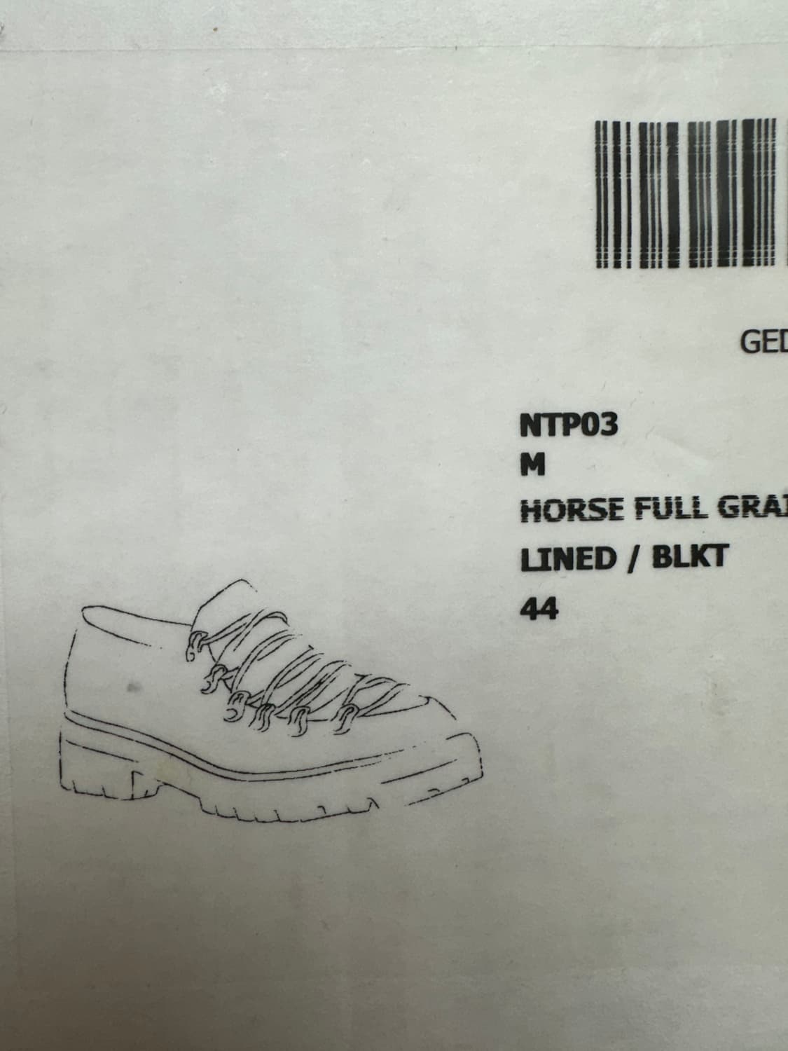 GUIDI NTP03 HORSE FULL GRAIN 44(290)size 상품이미지4