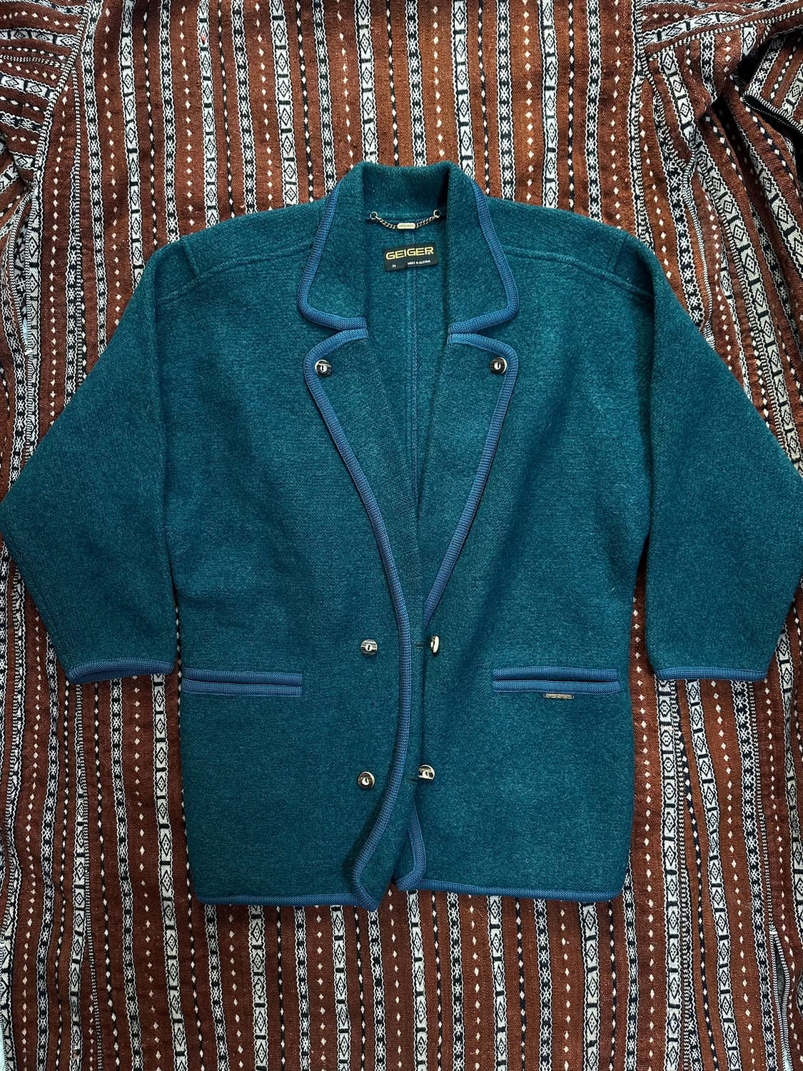 Geiger 가이거 울 자켓 36 (M) 상품이미지2