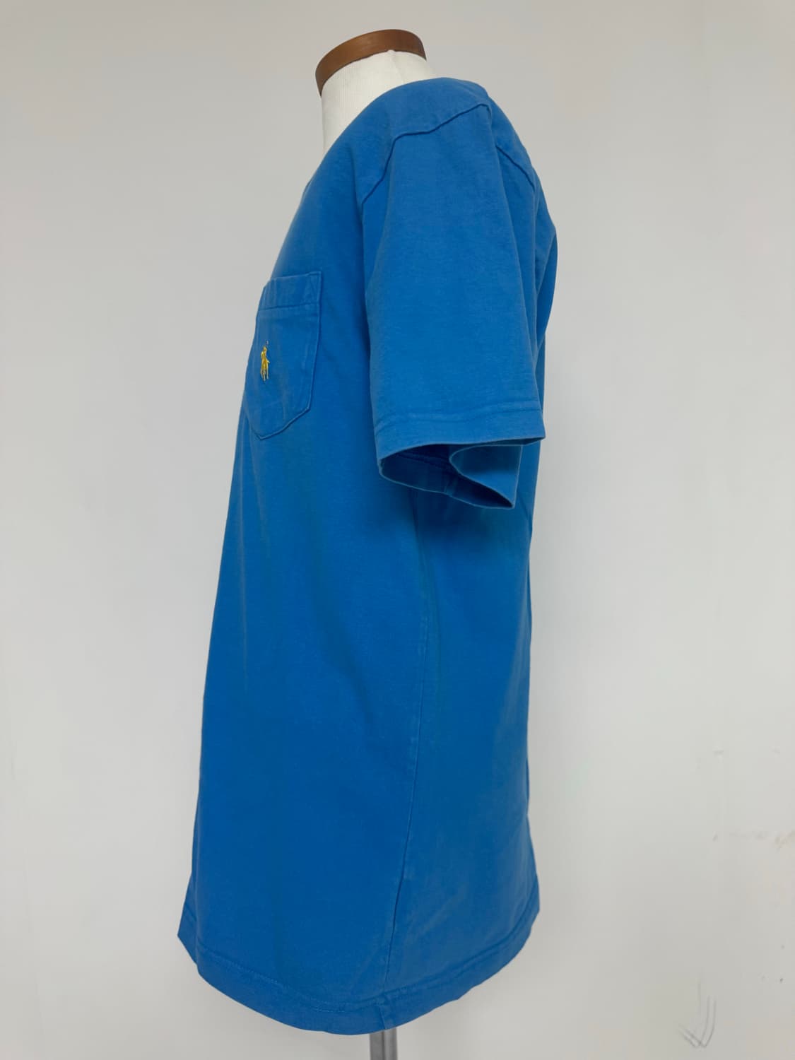 폴로 포켓 반팔 티셔츠 블루 L 정품 상품이미지3