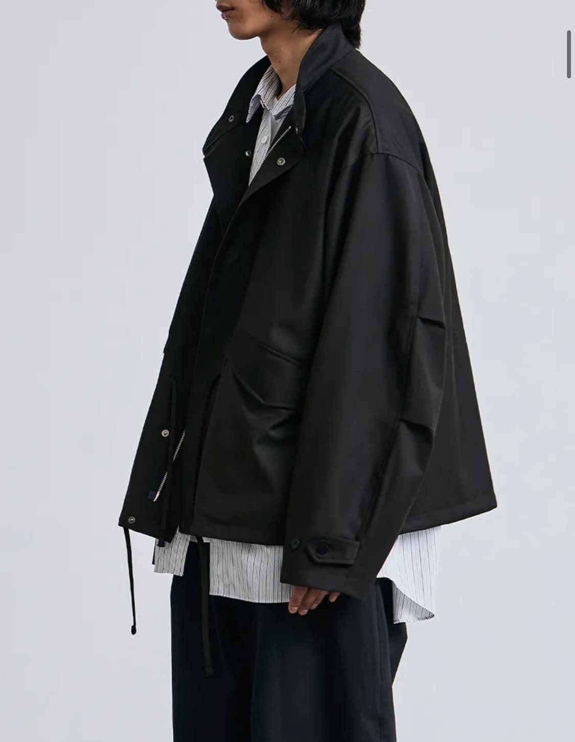 로그존그레이 피쉬테일 블루종 M (100-105) 오버핏 상품이미지2