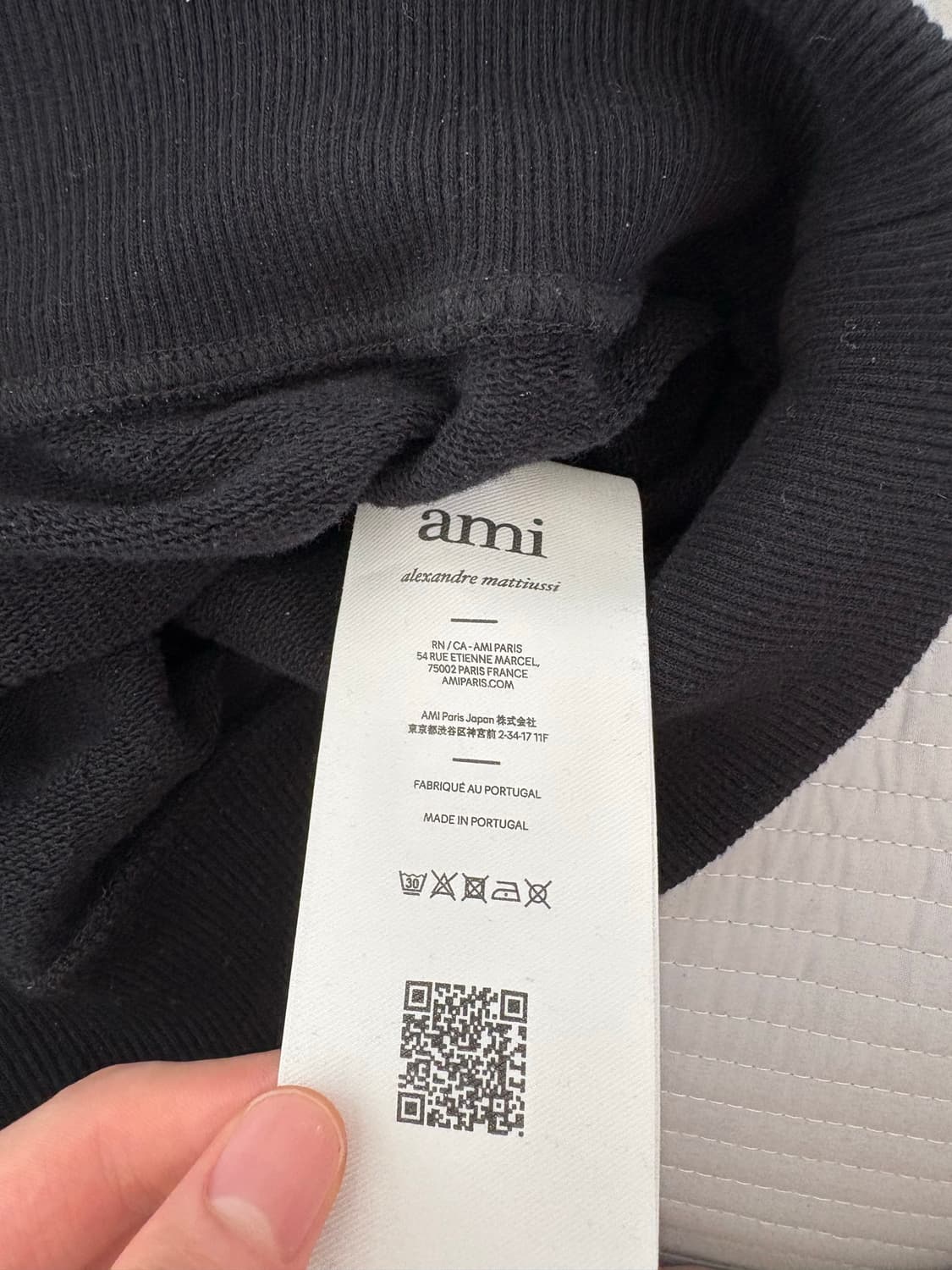 아미 스몰로고 맨투맨 상품이미지2