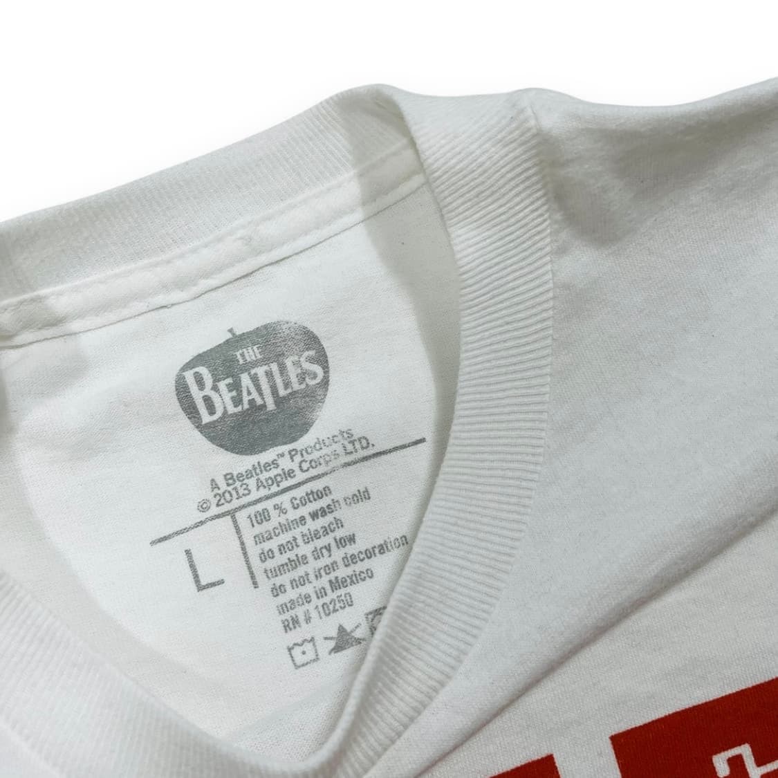 비틀즈 2013s HELP ! 빈티지 밴드 반팔 티셔츠 상품이미지4