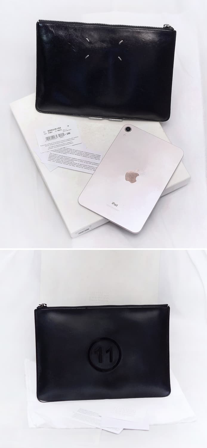 메종 마르지엘라 스티치&11넘버링 로고 양면 클러치백 상품이미지10