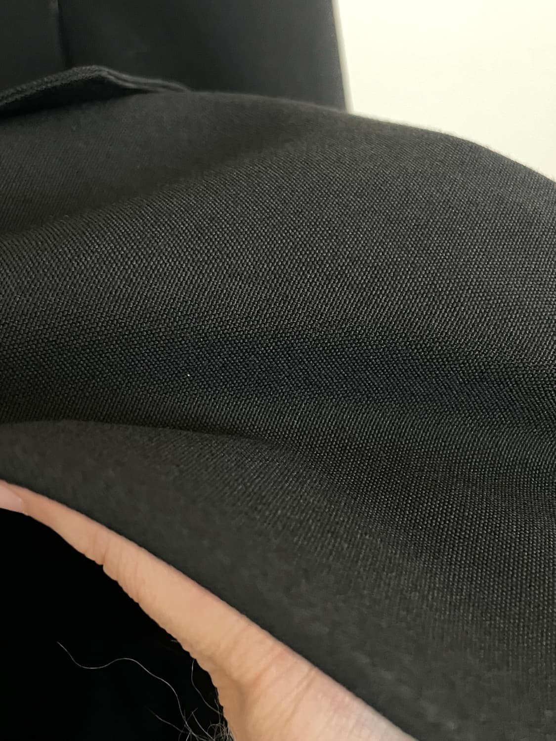 르메르 19ss 체스터필드 코트 검정 S 상품이미지4