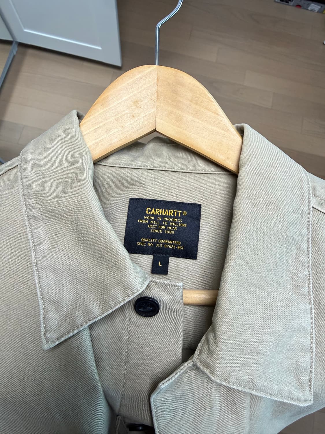 칼하트 WIP CURT SHIRT 반팔 셔츠 상품이미지4