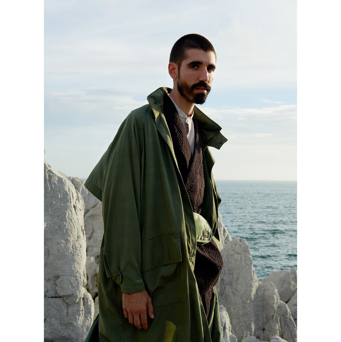 캡틴선샤인 씨어서커 더블 브레스티드 자켓 38사이즈(100-103)사이즈 상품이미지2