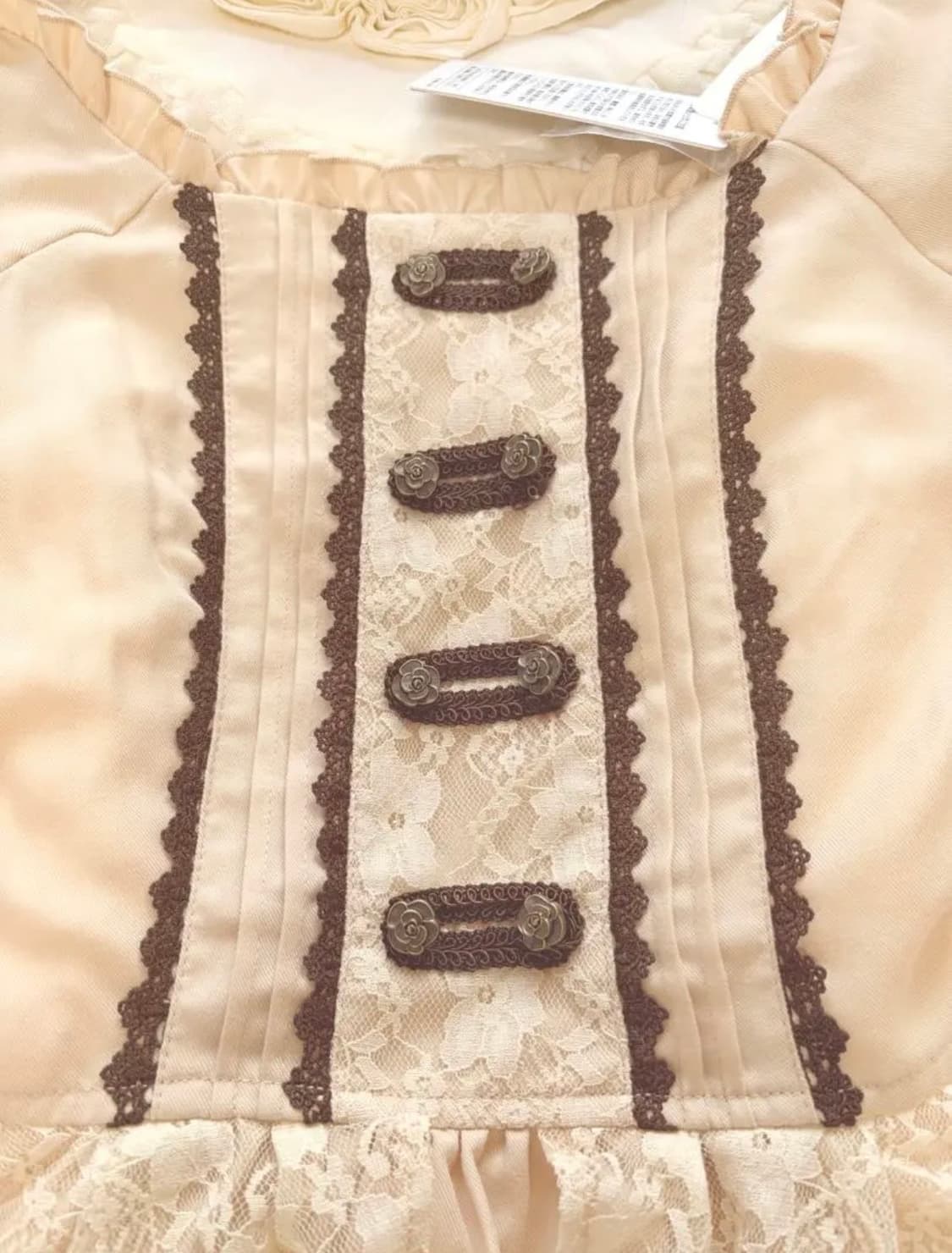 엑시즈팜 라떼갸루 로리타 레이스 원피스 상품이미지3